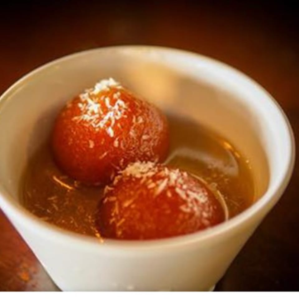 Indulge in our gulab jamun
