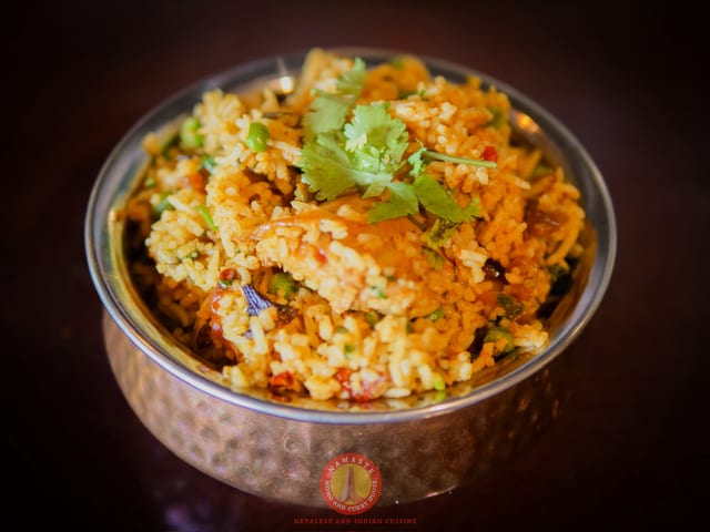Lamb Biryani.