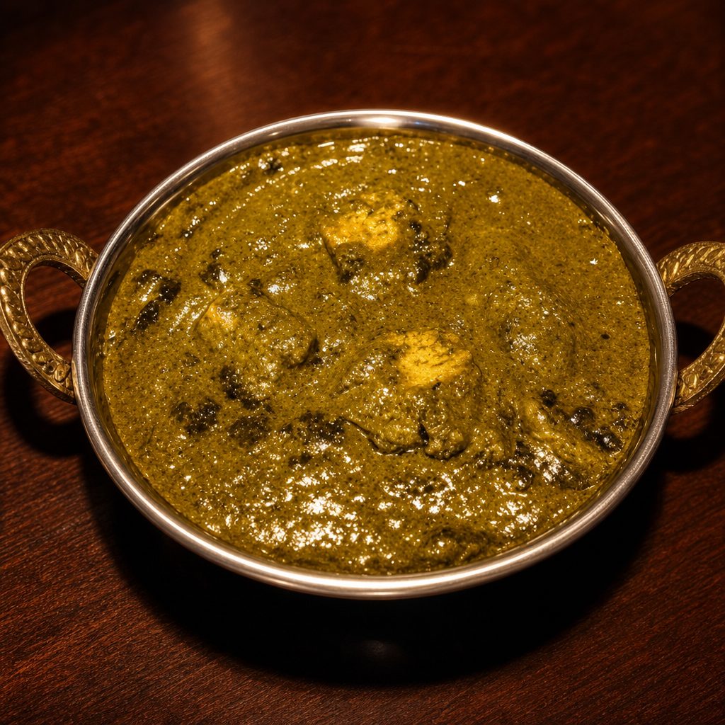 Palak Paneer.