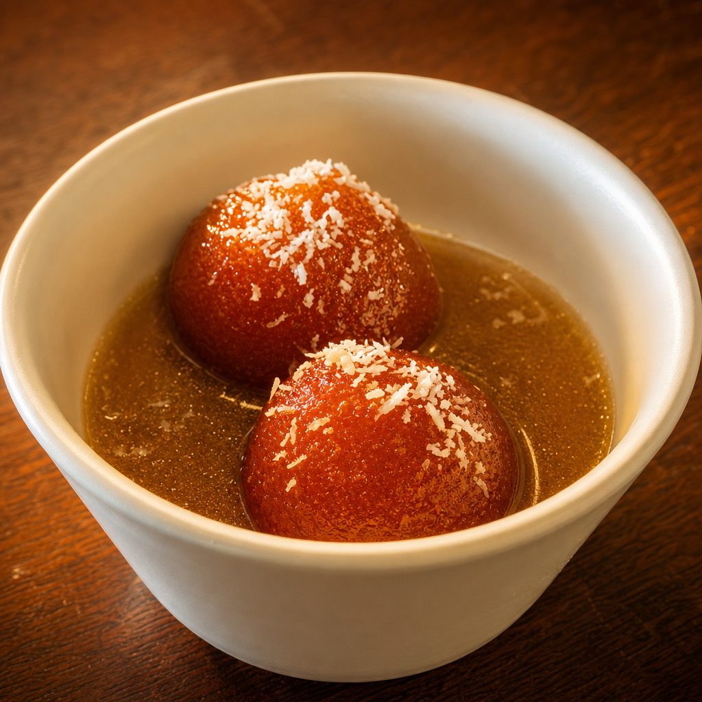 Gulab Jamun.